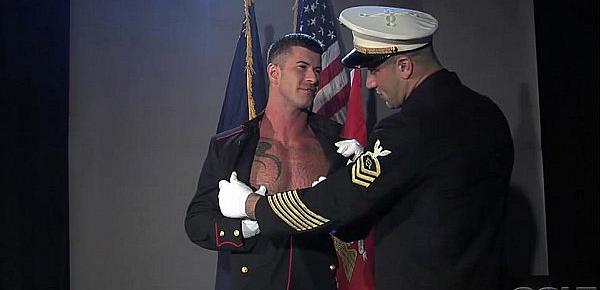  Gay Marines Fuck On Desk